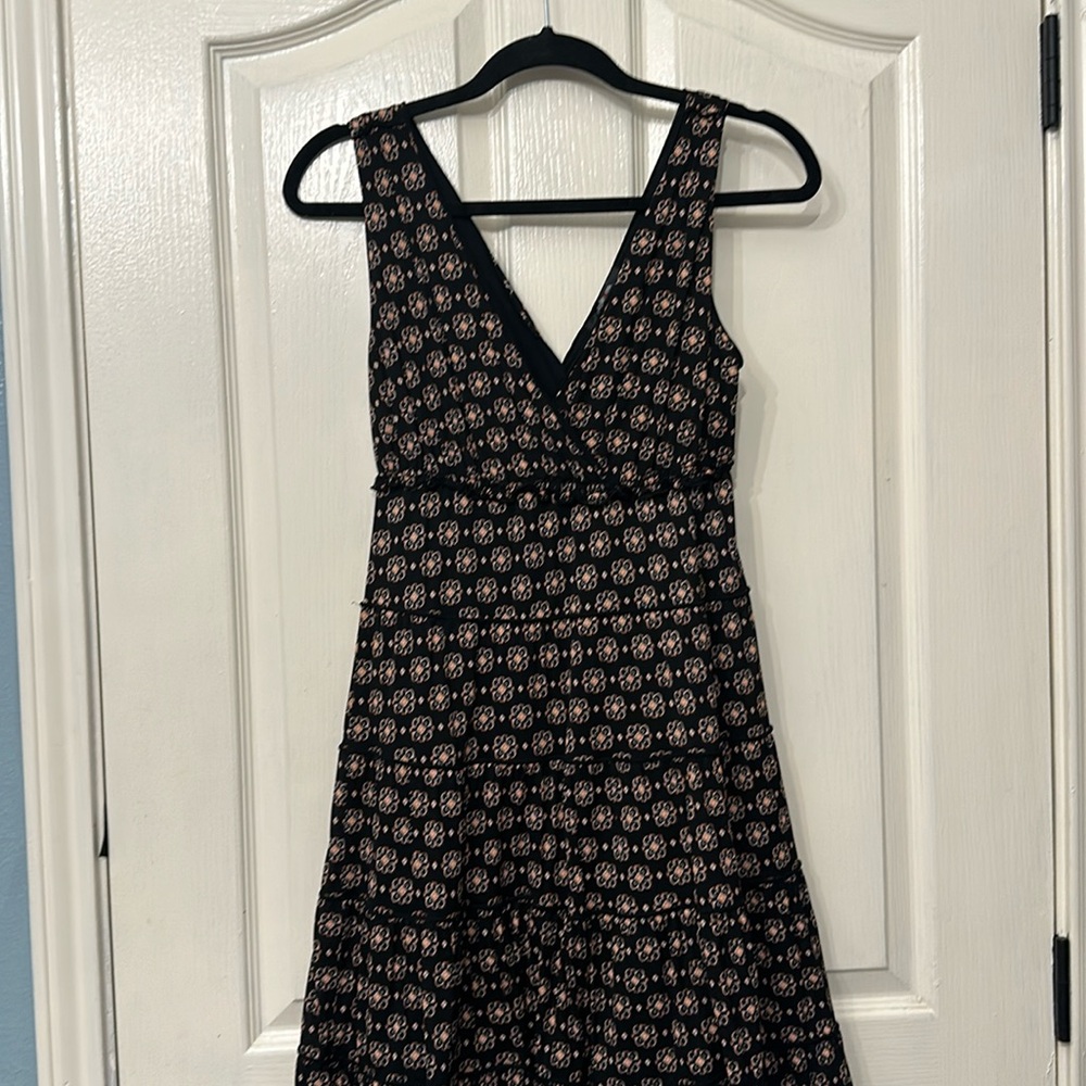 Floral boho style dress